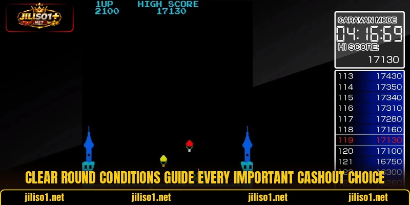 Clear round conditions guide every important cashout choice Clear round conditions guide every important cashout choice