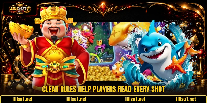 Clear rules help players read every shot