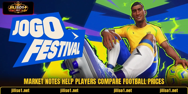 Market notes help players compare football prices Market notes help players compare football prices