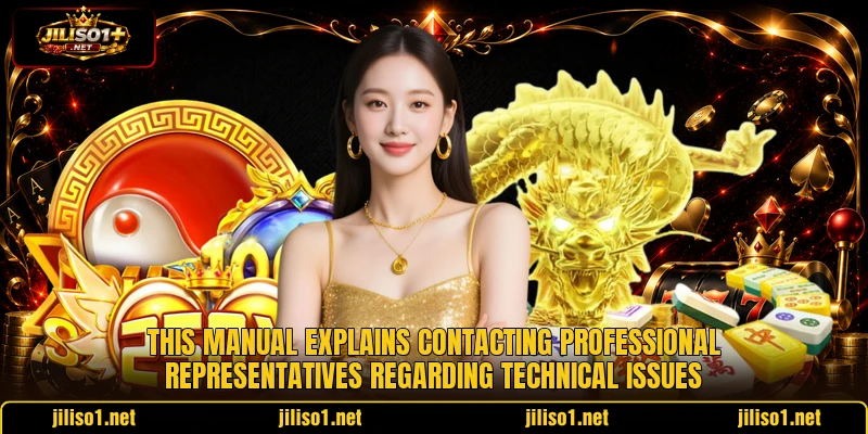 This manual explains contacting professional representatives regarding technical issues